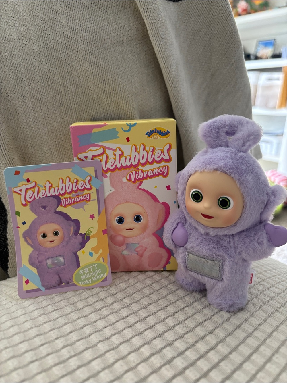 Telettubies Vibrancy Series Figures Confirmed Blindbox- Midnight Tinky Winky
